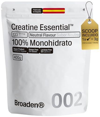 BROADEN - Creatina monohidrata en polvo | Sin sabor