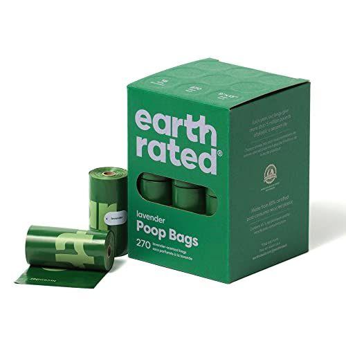 Earth Rated - 270 bolsas para heces de perro 