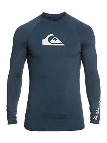 Quiksilver All Time - Camiseta de lycra de manga larga para hombre