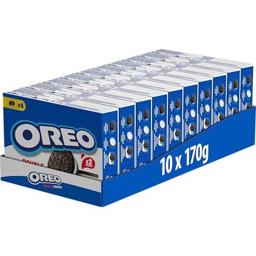 Oreo - 10 paquetes de oreo doble crema