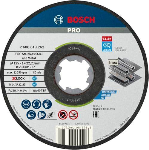 Bosch Professional Standard - 10 discos de corte recto 