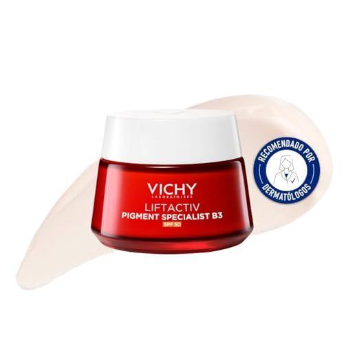 Vichy - Crema de día antimanchas oscuras | Fotoprotección Spf50 Liftactiv B3