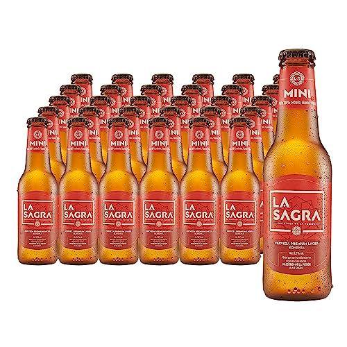 La Sagra - Caja de 30 botellas de cerveza Premium lager