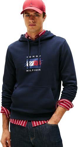Tommy Hilfiger - Sudadera de algodón para adulto