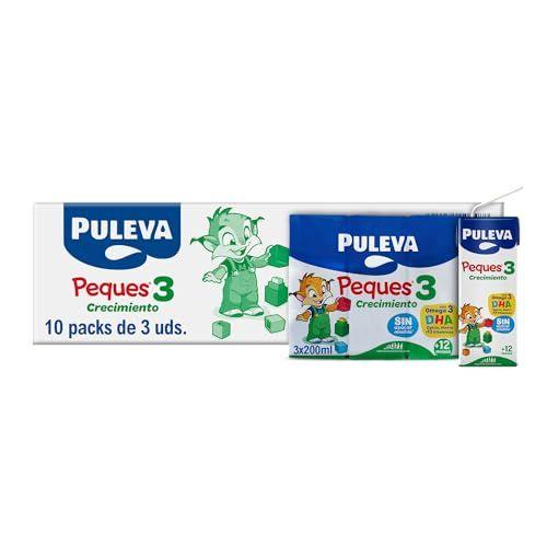 Puleva Peques 3 - Pack de 10 bricks de leche de crecimiento | +12 meses