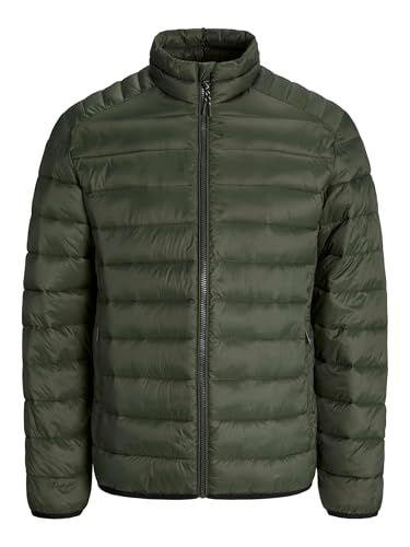 JACK & JONES - Chaqueta acolchada de cuello alto para hombre
