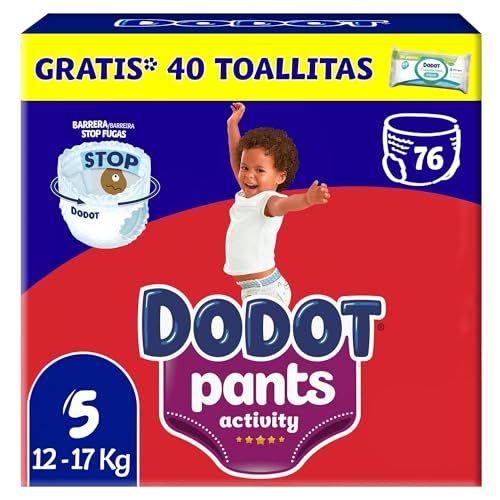 Dodot Activity Pants - 76 Pañales-braguitas | Talla 5