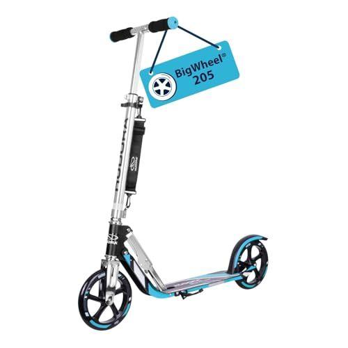 HUDORA - Patinete urbano ajustable y plegable con soporte 