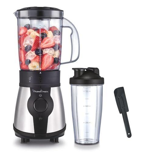 Moulinex Blend & Go - Batidora de vaso + espátula 