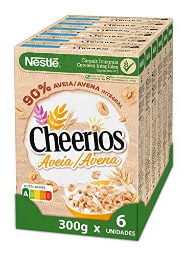Nestlé - Pack de 6 cereales con 90% avena integral y bajo en azíucares