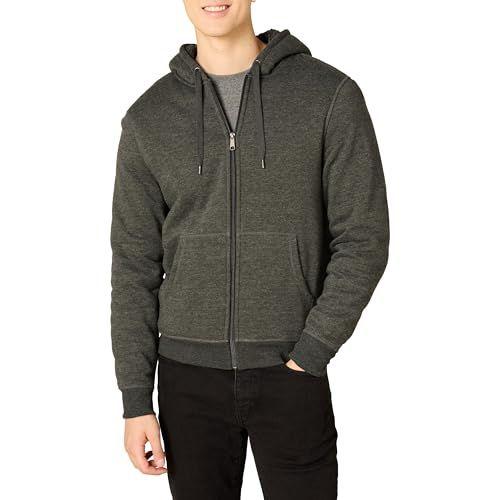 Amazon Essentials - Sudadera con capucha de forro polar y cremallera completa