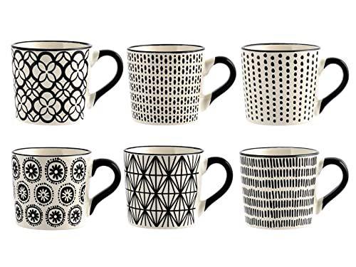 H&H Vhera - Juego de 6 tazas té (220 ml)