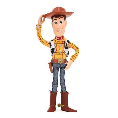 Disney Store Official - Figura acción interactiva parlante: Sheriff Woody 