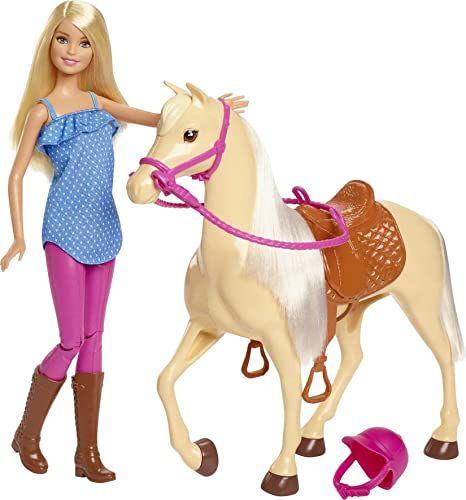 Barbie - Muñeca Barbie + su caballo