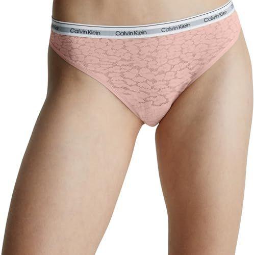 Calvin Klein - Tanga para mujer con encaje Calvin Klein - Tanga para mujer con encaje