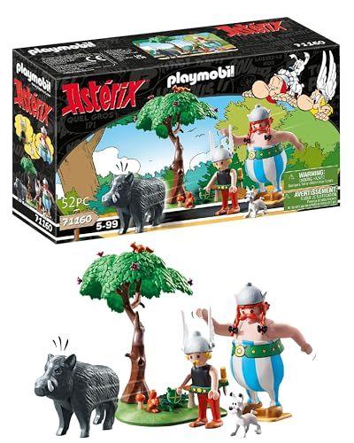 PLAYMOBIL - Astérix: La Caza del Jabalí (con árbol giratorio) 