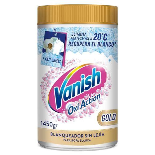Vanish Oxi Advance - Quitamanchas multibeneficio y blanqueador para ropa blanca | En polvo | Sin lejía
