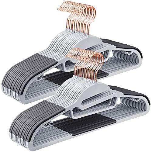 SONGMICS - 30 perchas para ropa 