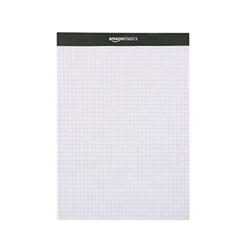 Amazon Basics - Pack de 2 blocs de papel de cuadro