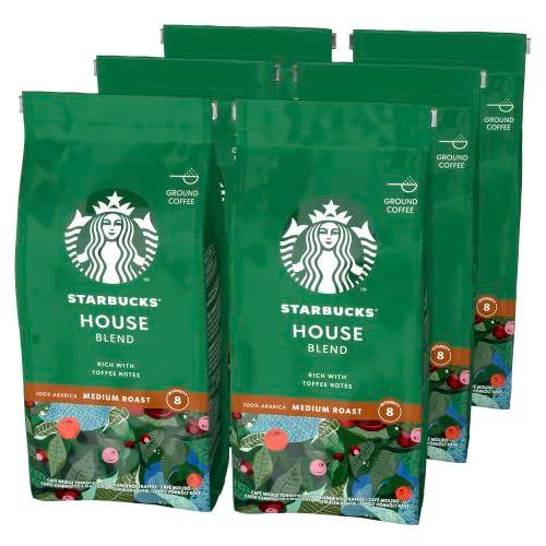 STARBUCKS - Paquete de 6 bolsas de café molido | Tostado medio 