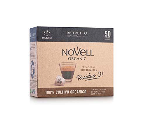 NOVELL - 50 cápsulas Ristretto Residuo 0 | Compatibles Nespresso NOVELL - 50 cápsulas Ristretto Residuo 0 | Compatibles Nespresso