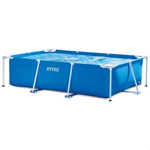 Intex - Piscina rectangular desmontable tubular