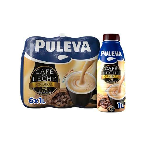 Puleva Original - Pack de 6 botellas de café con leche