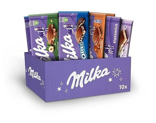  Milka - Caja de tabletas (10 tabletas x 100 g)  