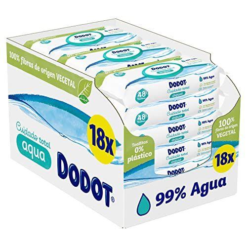 864 Toallitas Dodot Aqua para Bebé