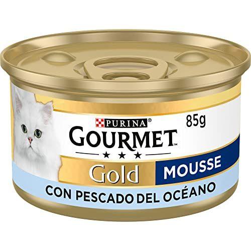 GOURMET - Pack de 14 latas de comida húmeda para gato adulto