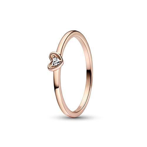 Pandora - Anillo con diseño de corazón 