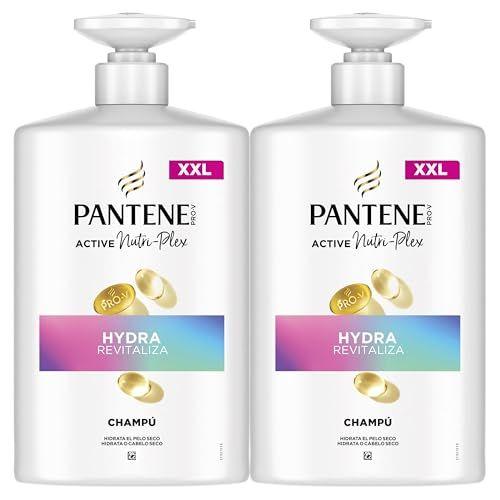 Pantene Pro-V Hydra Revitaliza - Pack de 2 botes de champú para pelo normal y seco