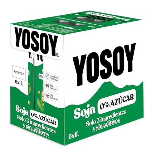 Yosoy - Bebida Vegetal de Soja (Pack de 6 x 1L)