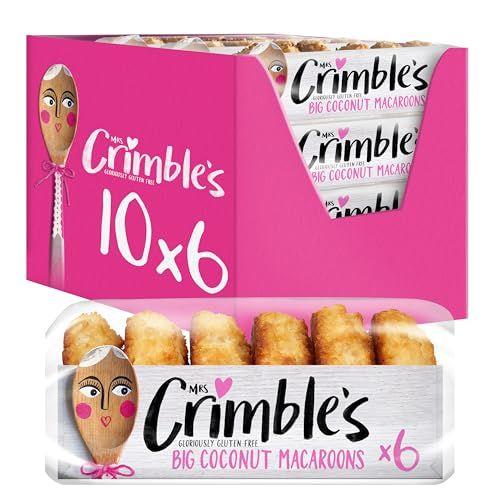 MRS. CRIMBLE'S GLORIOUSLY - Pack de 12 unidades de galletas de coco sin gluten