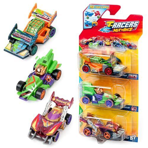 T-RACERS Mix ´N Race - Pack de 3 coches coleccionables