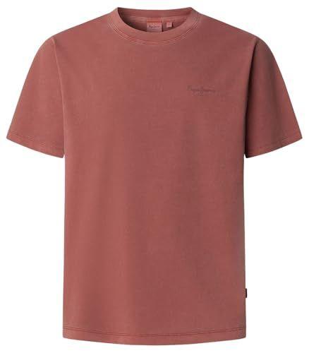 Pepe Jeans - Camiseta de manga corta de algodón lavado