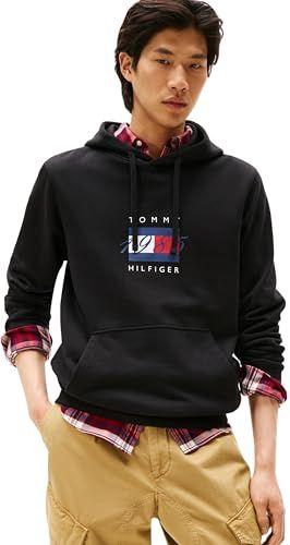 Tommy Hilfiger - Sudadera para hombre de algodón
