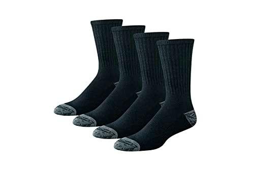 Amazon Essentials - Pack de 4 calcetines de algodón