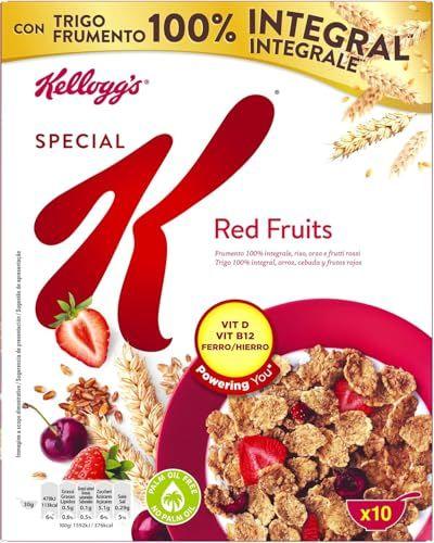 Kellogg's Special K - Pack de 8 paquetes de cereales de frutos rojos