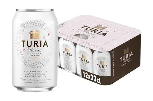 Turia Märzen - Pack de 12 latas de cerveza tostada