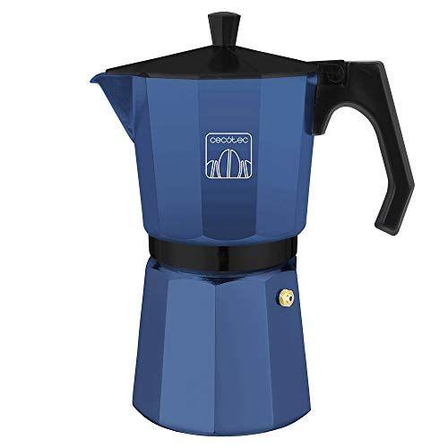 Cecotec - Cafetera italiana Cumbia Mokclassic 300 Blue 