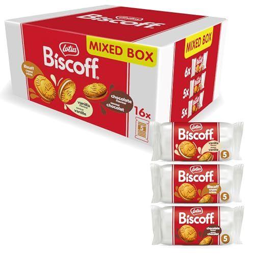 Lotus Biscoff - Paquete variado de galleta tipo sándwich con 3 sabores