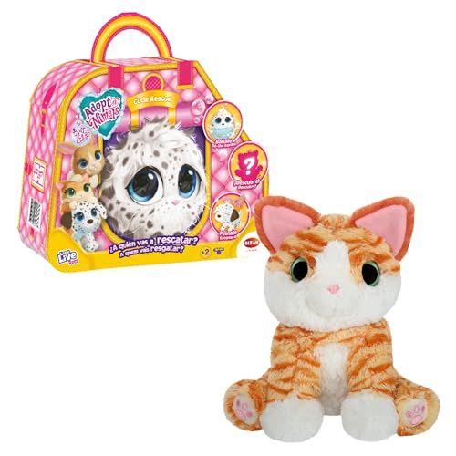 Bizak Adoptanimals Cutie Rescue - Mascota de peluche 