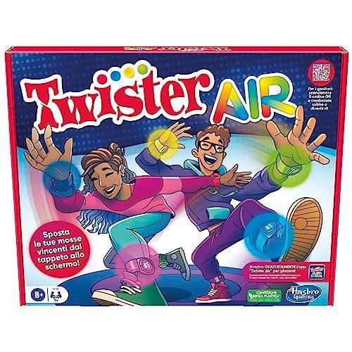 Hasbro Gaming Twister Air - Juego Twister con aplicación de realidad aumentada 