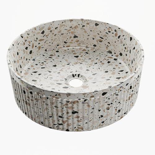 BAIKAL - Lavabo redondo sobre encimera