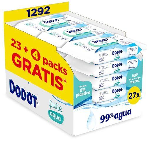 Dodot - Toallitas Aqua Pure para Bebé