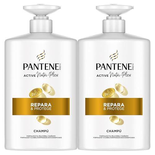 Pantene Pro-V - Pack de 2 botes de champú para pelo seco y dañado Pantene Pro-V - Pack de 2 botes de champú para pelo seco y dañado