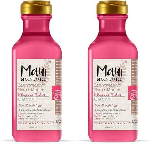 Maui Moisture - Pack de 2 champú con agua de hibisco