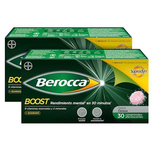 Berocca Boost - 60 comprimidos efervescentes para el rendimiento mental y físico