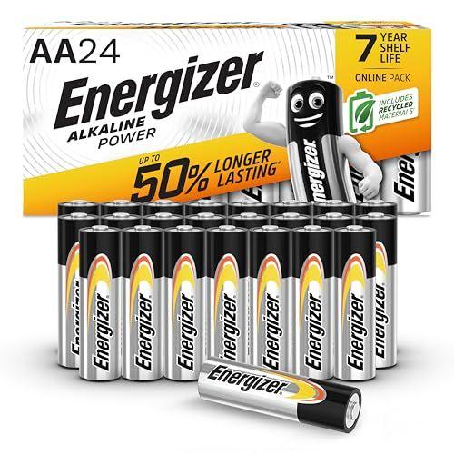 Energizer Alkaline Power - 24 pilas AA alcalinas de 1,5 V